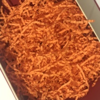 Ice Cream Color Antistatic Recyclable Crepe Paperboard for Candle Use Premium Shredded Paper for Decorative Touch
