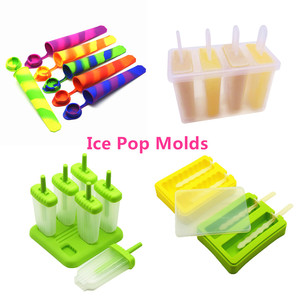 BHD 100% Cấp Thực Phẩm BPA Miễn Phí <span class=keywords><strong>6</strong></span> Gói Khuôn Nhựa Popsicle Tự Chế Có Thể Tái Sử Dụng - Product Image 5