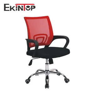 Ekintop Classic Luxury Office Modern Swivel Chair Furniture Ergonomic Revolving Mesh Office Chairs para Office General Staff