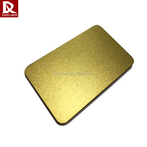 Plaque en aluminium anodisé sablé, panneau anodisé oxydé anti-corrosion, couleurs noir, or, gris, argent, cuivre, bleu, rouge - Product Image 2