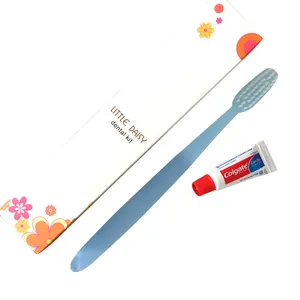 Dentifrice miniature antibactérien de marque, format hôtel, 3g, le <span class=keywords><strong>moins</strong></span> cher - Product Image 1