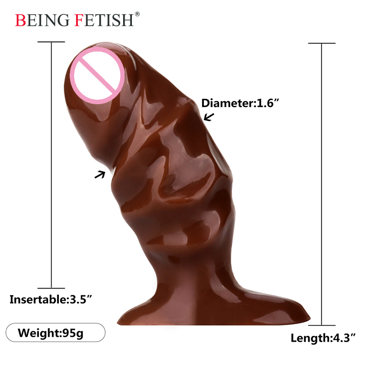 Fabriqués à la main Compatible Mini Gode Avec Puissant Ventouse Base Corps-Sûr TPR pour Femme G Stimulation du point