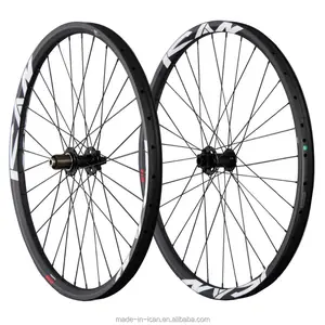 ICANBikes 29ER tubeless carbon mtb wheels , rimset all mountain carbon wheelsets ,UD carbon 32holes