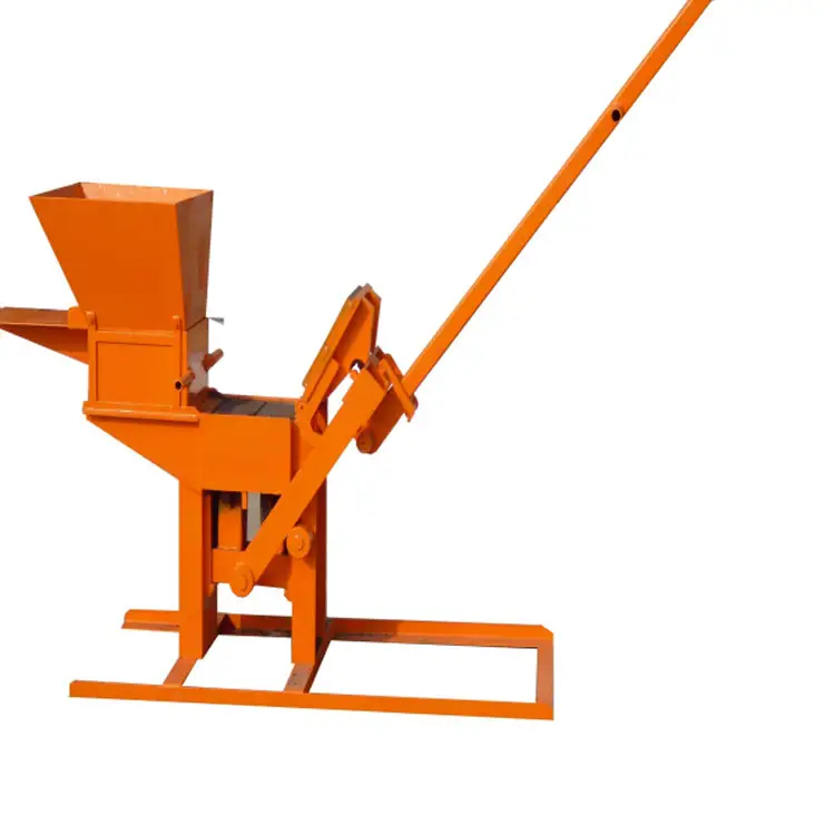 Neweek easy operate earth interlocking soil clay brick making machine