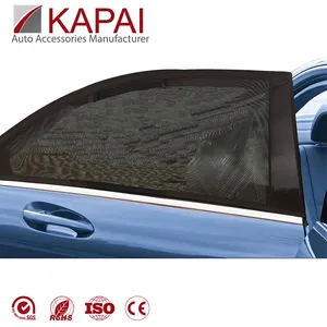 2Pack Universal Super Elastic Car Window Sunshades, Breathable