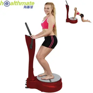 Healthma 1000 W Tam titreşimli vücut Platform Makinesi Çılgın Fit Masaj Fitness