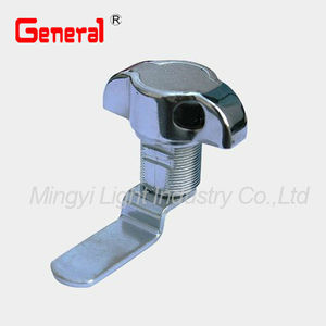 Padlockable विंग घुंडी कैम सिलेंडर कैबिनेट ताला कुंडी ताला के साथ इस्तेमाल किया - Product Image 1