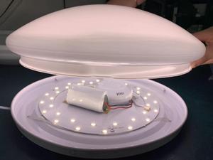 Lámpara de Techo LED con Sensor de Movimiento para Microondas de Emergencia con Paquete de Baterías Recargables para Escaleras, Pasillos y Almacenes - Product Image 6