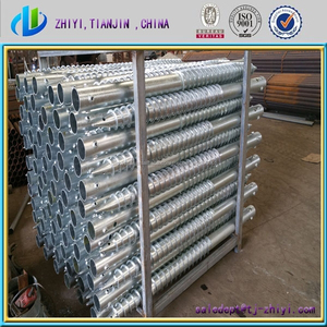 Acero galvanizado en caliente Q235 reutilizados reutilizados tornillo de tierra para PHI made in China - Product Image 1