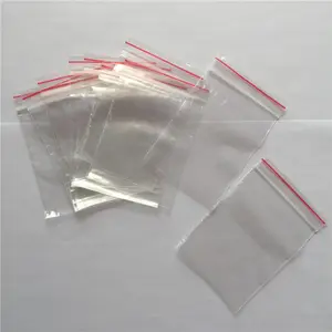 Storage plastic zip lock packaging bag