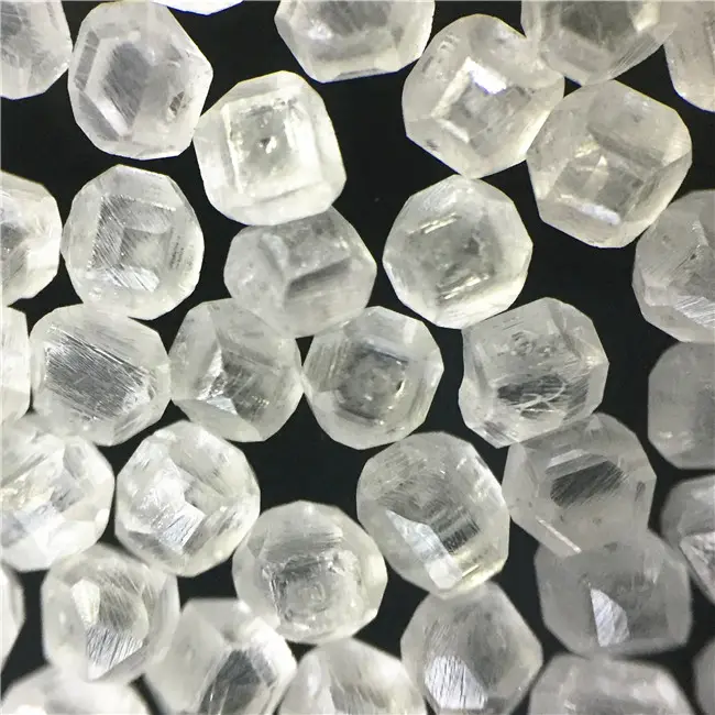 Synthétique diamant HPHT, 20mm, diamant blanc brut