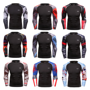 <span class=keywords><strong>Rashguard</strong></span> pour hommes/ <span class=keywords><strong>Rashguard</strong></span> <span class=keywords><strong>MMA</strong></span>/ <span class=keywords><strong>Rashguard</strong></span> à manches longues imprimé sur mesure <span class=keywords><strong>Rashguard</strong></span> Bjj - Product Image 6