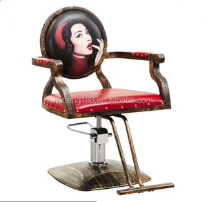 Offre Spéciale Rétro Femme Chaise De Salon De Coiffure Matériel De Coiffure