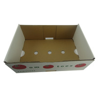 Caja de cartón de 5 capas caja de papel de caja de embalaje de frutas y verduras