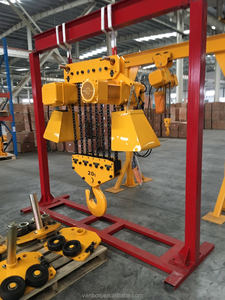 Vanbon Elektrische Kettingtakel 25 Ton Met Gemotoriseerde <span class=keywords><strong>Trolley</strong></span> Voor Bouwkraan Lift - Product Image 5
