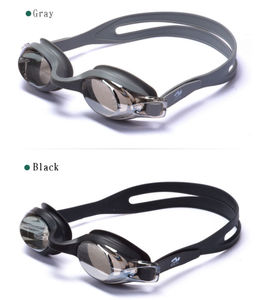 Toptan özel PC ayna kaplama lens can anti-sis yüzücü gözlükleri yetişkin silikon yüzmek gözlük - Product Image 1