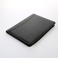 Personalizada Carpeta de archivo carpeta a4/a5 de cuero cremallera cartera caso