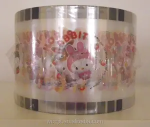 Özelleştirilmiş kabarcık çay kup kapatma filmi PLA bardak plastik PP PET kağıt bardak kapağı yapıştırma makinesi
