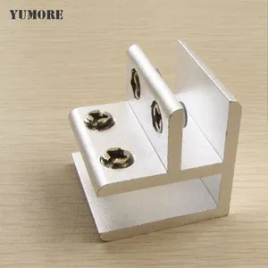 Yumore China 90 grados y 180 grados pinza magnética abrazadera de vidrio de aluminio