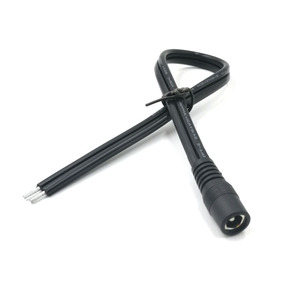 5.5x2.1 Barrel Connector 2 Wires 12V DC Female Jack Power Cable For LED <strong>Light</strong> - Product Image 3