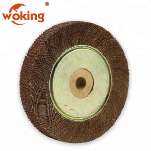 Gerinda Bangku Digunakan, Roda Flap Lubang Sikat Kayu 150X25