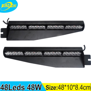 Đèn Nhấp Nháy LED Dạng Tấm 48W Hiệu Suất Cao Đèn Thanh Cảnh Báo Màu Tím Siêu Sáng Cho Xe Cứu Thương Xe Tải - Product Image 6