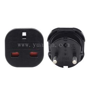 Sản Phẩm Bán Chạy Nhất 3 Pin Quảng Trường Để Vòng Adaptor Cắm 4.0 Mm Châu Âu Loại C Adapter - Product Image 1