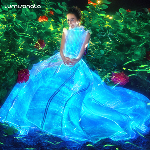 Glow in the Dark Dresses - Light Up Prom Dresses