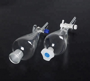 Corong Lab Kaca Borosilikat Tangkai Panjang Aman - Product Image 4