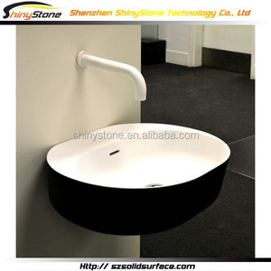 Lavabo <span class=keywords><strong>de</strong></span> superficie sólida <span class=keywords><strong>de</strong></span> baño <span class=keywords><strong>de</strong></span> <span class=keywords><strong>pie</strong></span> <span class=keywords><strong>de</strong></span> calidad superior - Product Image 2