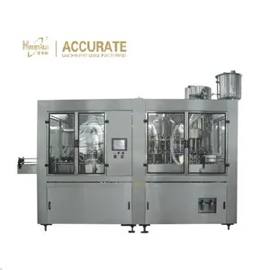 Machine pour remplissage de jus de fruits 3 en 1, appareil entièrement automatique de haute qualité, grande capacité