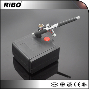 RIBOแอร์บรัชครบชุด,ชุดตกแต่งเค้กพร้อมแอร์บรัชและคอมเพรสเซอร์แบบพกพา - Product Image 3
