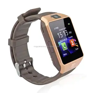 Manufacturing custom Mobile Watch Phones cheap Step motion meter smart watch dz09 for android