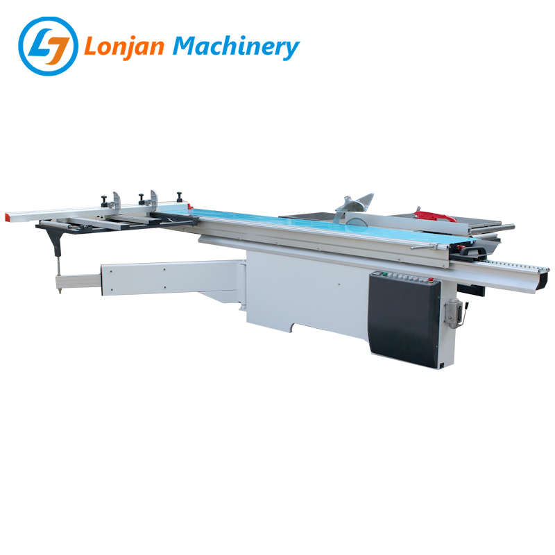 Macchine Per il legno 3200mm Elettrico Elettrico di Sollevamento Inclinazione Digitale di Visualizzazione di 45 Gradi MJ6132-45TDO Tavolo Scorrevole Sega