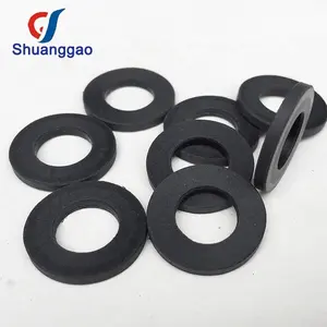 Karbon Diperkuat Hitam PTFE Mesin Cuci Gasket