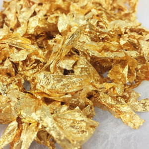 Vàng lá ăn được 24k nguyên chất Trung Quốc bán chạy, 24k 99% vàng nguyên chất dùng trang trí cà phê, trà, đồ uống với giá tốt nhất - Product Image 4