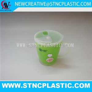 gelas ukur plastik personalizzati doppio strato tazza di acqua di plastica - Product Image 5
