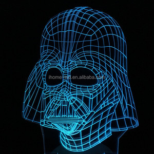 Ilusión mágica luz 3d visión nocturna Millennium Falcon 3d llevó la lámpara - Product Image 3