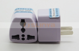Phổ du lịch cắm điện adapter chúng tôi Adaptor chuyển đổi 2 Pin Adaptor chuyển đổi chuyển cắm - Product Image 5