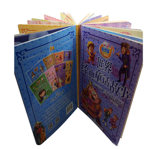 Niños divertidos Impresión de libro de cuentos, tapa dura inglés libro infantil imprimir para niños paisajes - Product Image 3