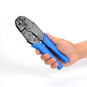 Manual Professional <strong>Ratchet</strong> <strong>Type</strong> Coaxial Cable Rg6,58,59,62 Press <strong>Crimp</strong> <strong>Tool</strong>