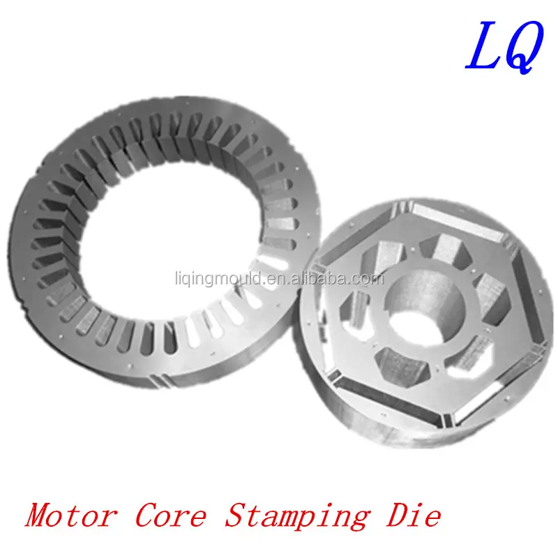 high precision motor parts silicon steel lamination stator rotor core