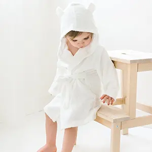 Caldo! Al dettaglio ragazzo ragazza di origine animale <span class=keywords><strong>accappatoio</strong></span> bambino/bambino incappucciato telo da bagno/bagno bambini bambini in spugna da bagno neonato - Product Image 1