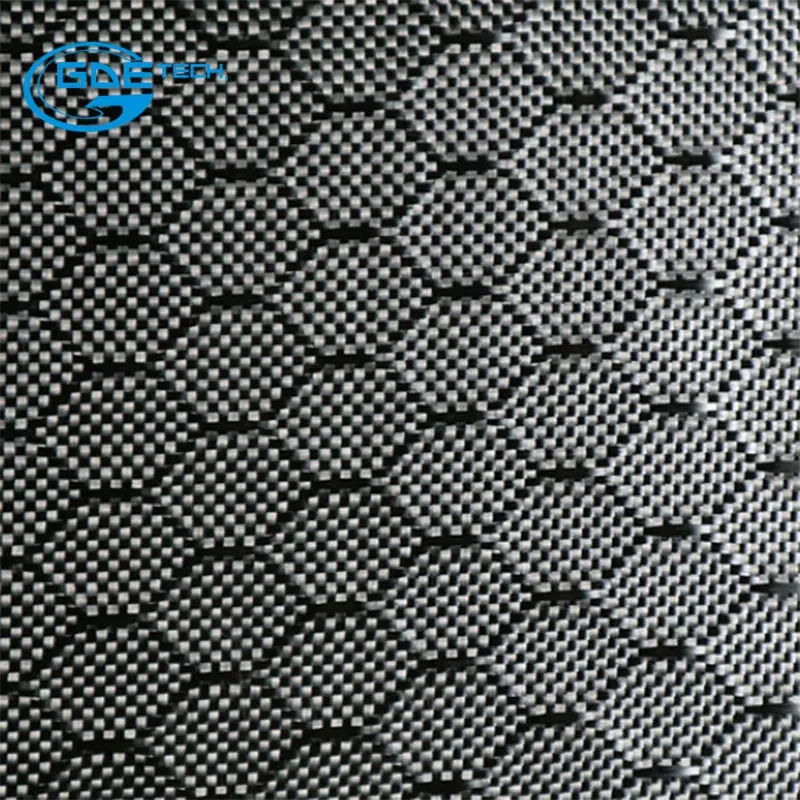Özelleştirilmiş altıgen karbon fiber kumaş, yüksek kaliteli eşdeğer Toray karbon fiber