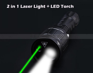 Đèn Pin <span class=keywords><strong>Laser</strong></span> Xanh 3 Chế Độ Đèn LED Đơn Pin 18650 Đèn Pin Săn Bắn Đèn Pin LED - Product Image 5