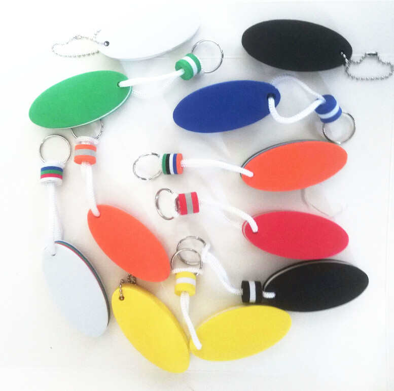 Oem Aangepaste Schuim Eva Sleutelhanger Custom Drijvende Sleutelhanger