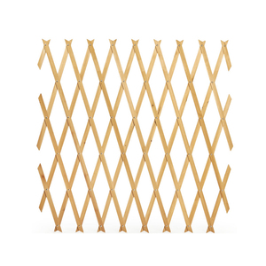 Solide Bois Tanné Marron En Bois Treillis Avec Rivets de Vie En Plein Air et Plantation De Jardin Clôtures et Dépistage