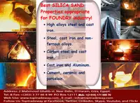 Silica Sand Factory, Foundry Casting