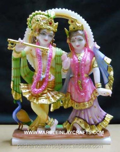 Statue en marbre d'opale, Radha - Product Image 1