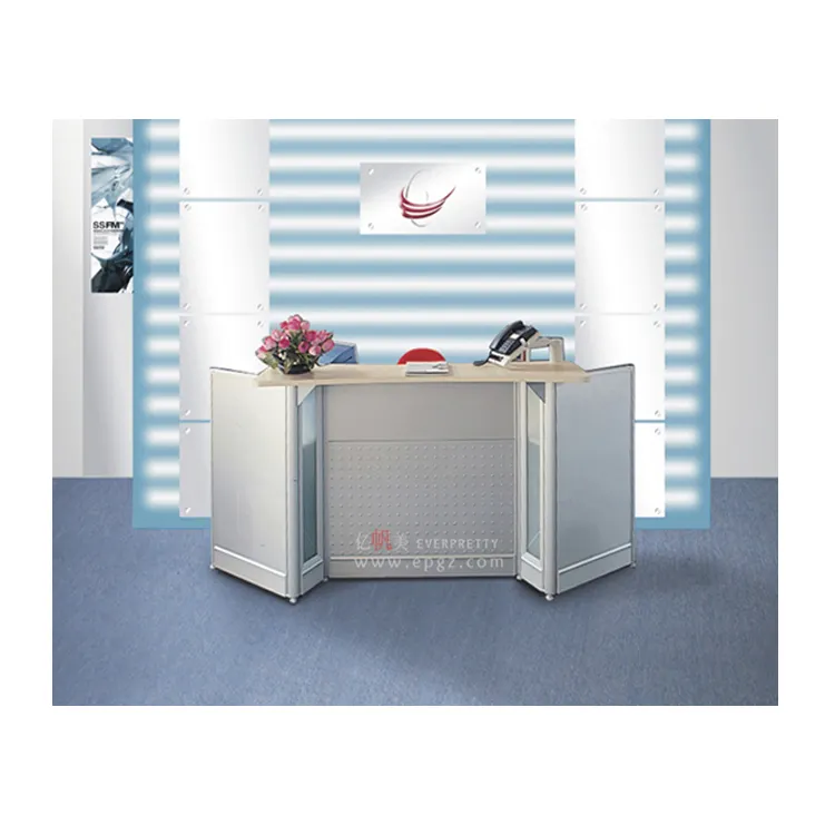 Văn Phòng Mới Nhất Portable Reception Counter, Thiết Kế Bàn Tiếp Tân Cho Salon